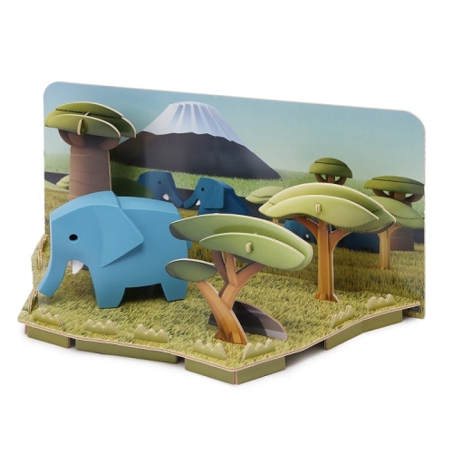 Halftoys - Składane zwierzątko Słoń
