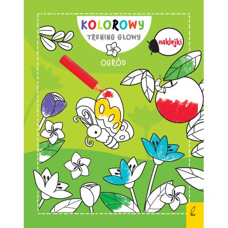 Wydawnictwo Wilga - Kolorowy trening głowy Ogród