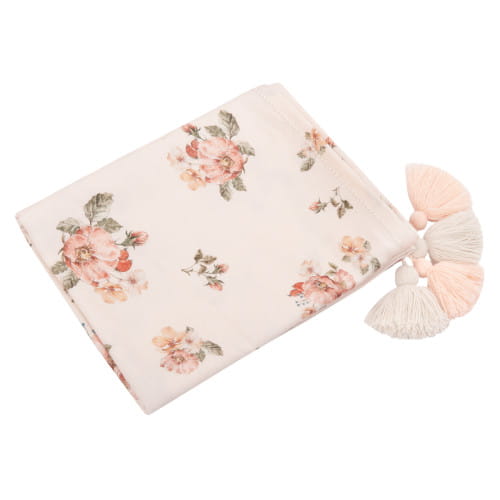 Samiboo - Otulacz bambusowy M 100x75 Roses