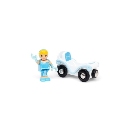 BRIO - Disney Princess Królewna Kopciuszek z Wagonikiem