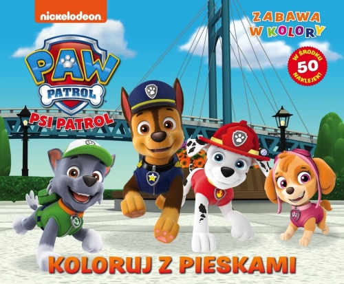 MSZ - Psi Patrol. Koloruj z pieskami.