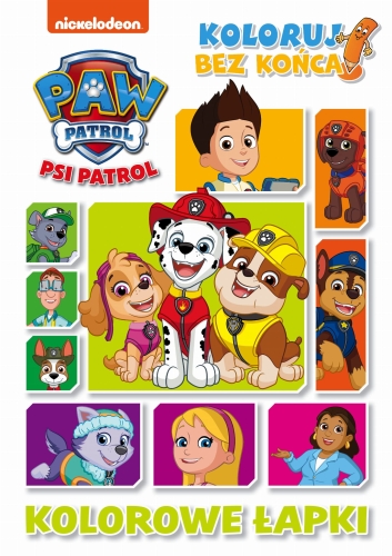 MSZ - Psi Patrol. Kolorowe łapki.