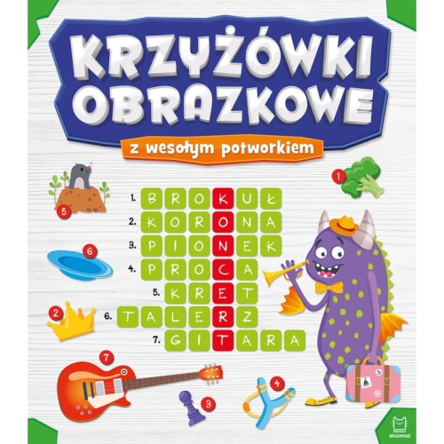 Aksjomat - Krzyżówki obrazkowe z wesołym potworkiem