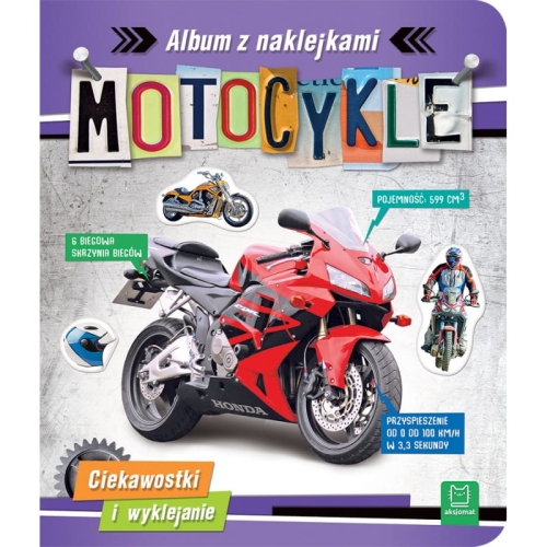Aksjomat - Album z naklejkami Motocykle