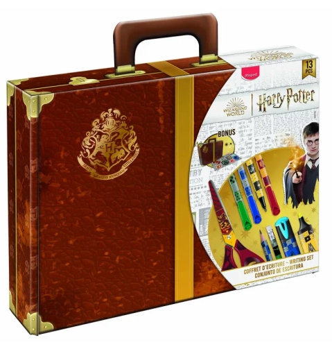Maped Creativ - Zestaw artykułów  szkolnych Harry Potter w walizce