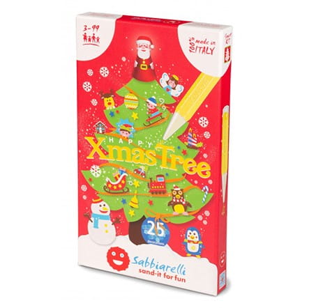 Sabbiarelli- Piasek do kolorowania Happy Xmas Tree