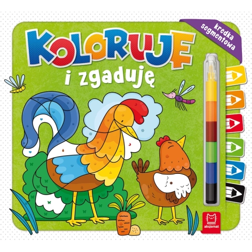 Aksjomat - Koloruję i zgaduję. Kredka segmentowa