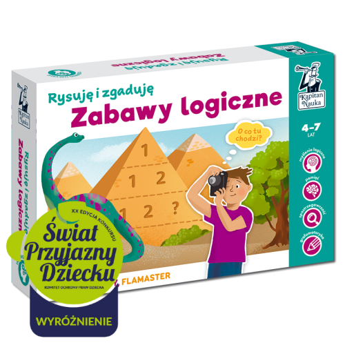 Kapitan Nauka - Rysuję i zgaduję. Zabawy logiczne