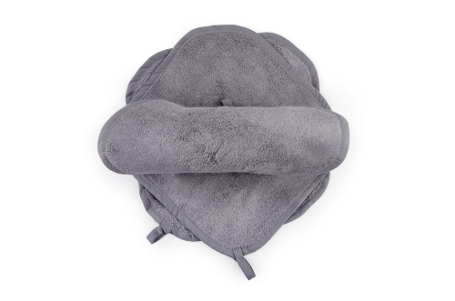 Qbana Mama - 3-pak myjki bambusowe Gray
