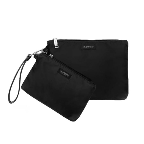 Joissy - Zestaw kosmetyczek MIXI black/silver